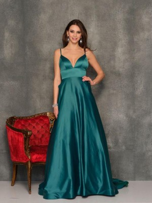 Dave and Johnny 10719 Button Back Prom Dress