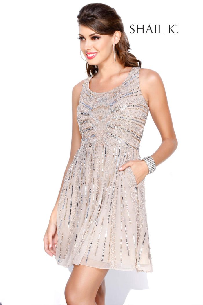 sequin bachelorette party dress