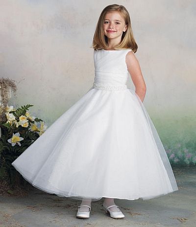 White Dress For Girls - Qi Dress