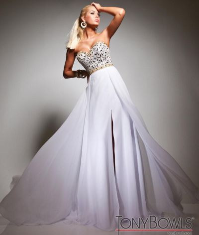 all white gala attire