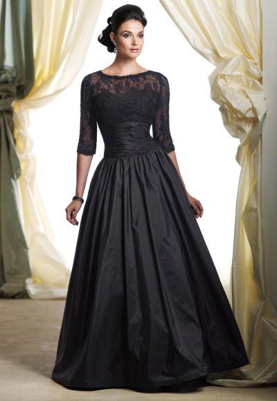 Montage Boutique 113951 Taffeta and Lace Ball Gown with Bolero ...