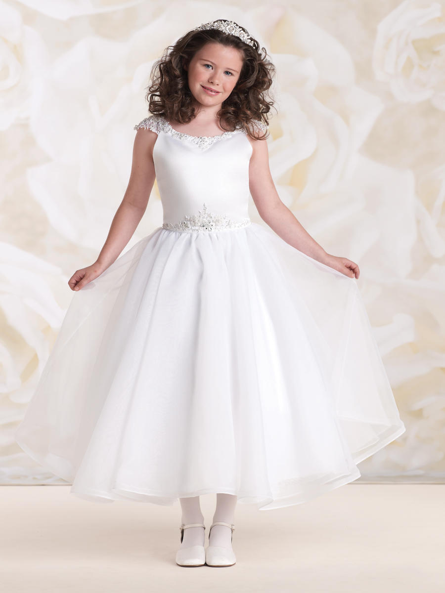 Joan Calabrese for Mon Cheri 115312 Girls Communion Dress