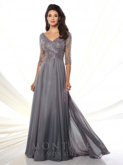 montage plus gown dresses mothers sleeves quarter three
