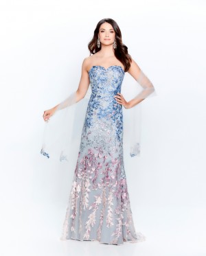 Montage 120911 Embroidered Lace Mothers Gown