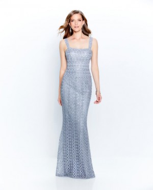 Montage 120916 Metallic Lace Mother of Bride Dress