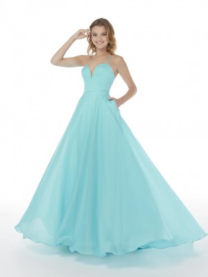 Studio 17 12848 Flowy A-Line Prom Dress