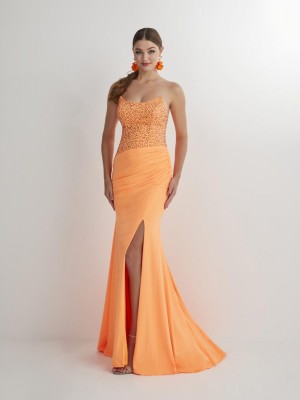 Studio 17 12899 Asymmetrical Waist Prom Dress