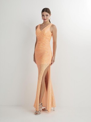 Studio 17 12903 Beautiful Ruched Sequin Prom Dress