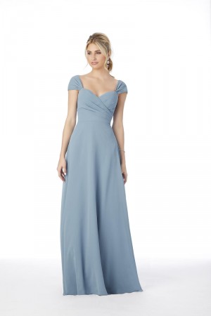 Affairs by Morilee 13106 Cap Sleeve Bridesmaid Dress