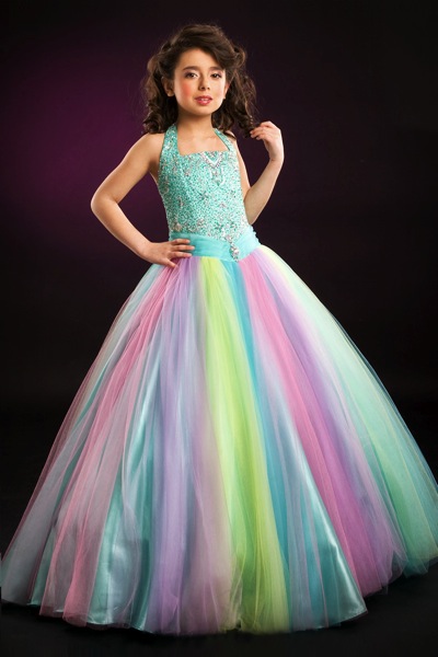 Party Dresses on Tulle Perfect Angels Girls Pageant Dress 1366 By Party Time Image