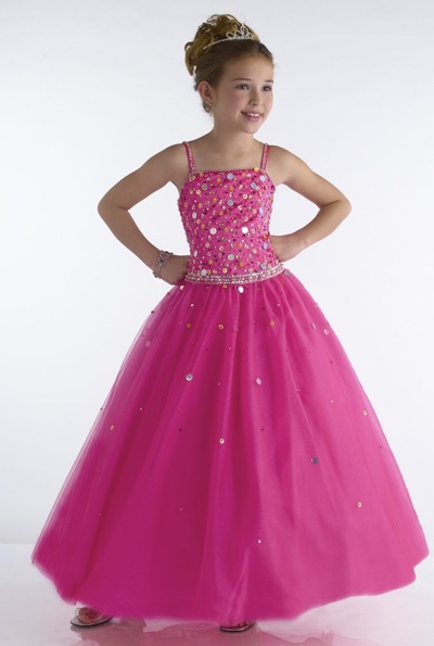 Girls Dresses on Size 4 Pink Tiffany Princess Girls Pageant Dress 1391014 Image