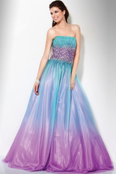 jovani purple ball gown