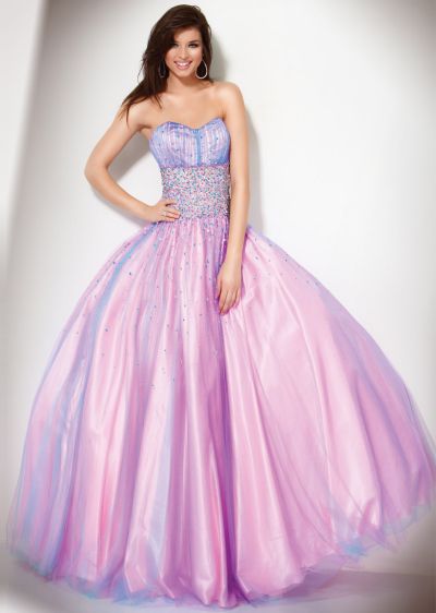 jovani purple ball gown