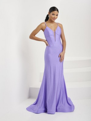 Tiffany Designs 16062 Boned Corset Sparkle Prom Dress