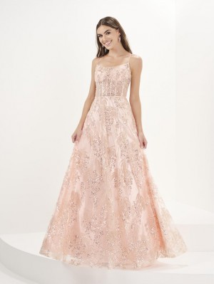 Tiffany Designs 16093 Garden Tulle Prom Dress