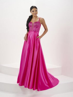 Tiffany Designs 16101 Heat Set Stone Prom Dress