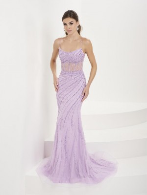 Tiffany Designs 16102 Illusion Corset Prom Dress