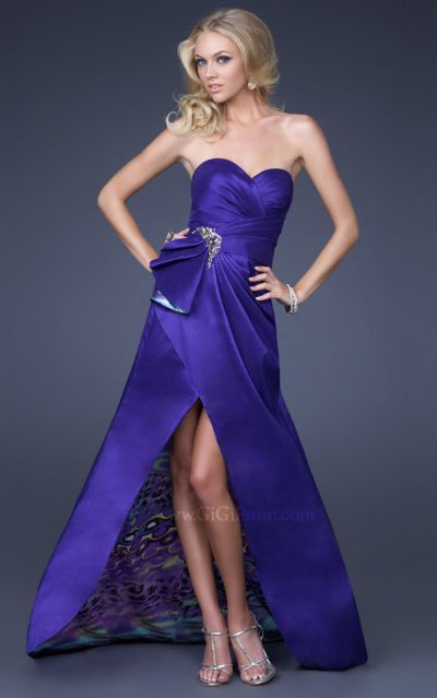Purple Prom Dresses on Purple Prom Dresses 2011 Gigi Prom Dress 16418 By La Femme Image