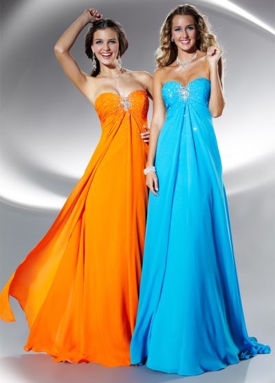  Size Prom Dresses 2011 on Tiffany Designs New 2011 Strapless Chiffon Prom Dress 16615 Image