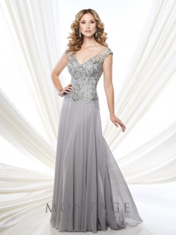 montage dresses mother mon cheri dress bride gowns evening gown line gray plus lace light formal groom cap neck bridal