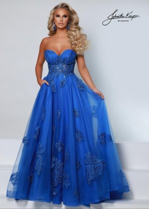 Johnathan Kayne 2518 Sequin Lace Ball Gown