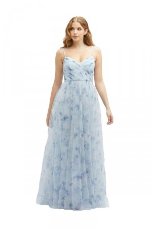 Dessy Collection 3128FP Somerset Floral Bridesmaid Gown