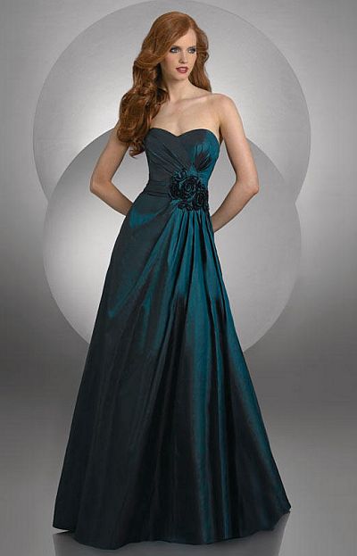 taffeta bridesmaid dresses