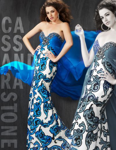 Blue Prom Dress Patterns