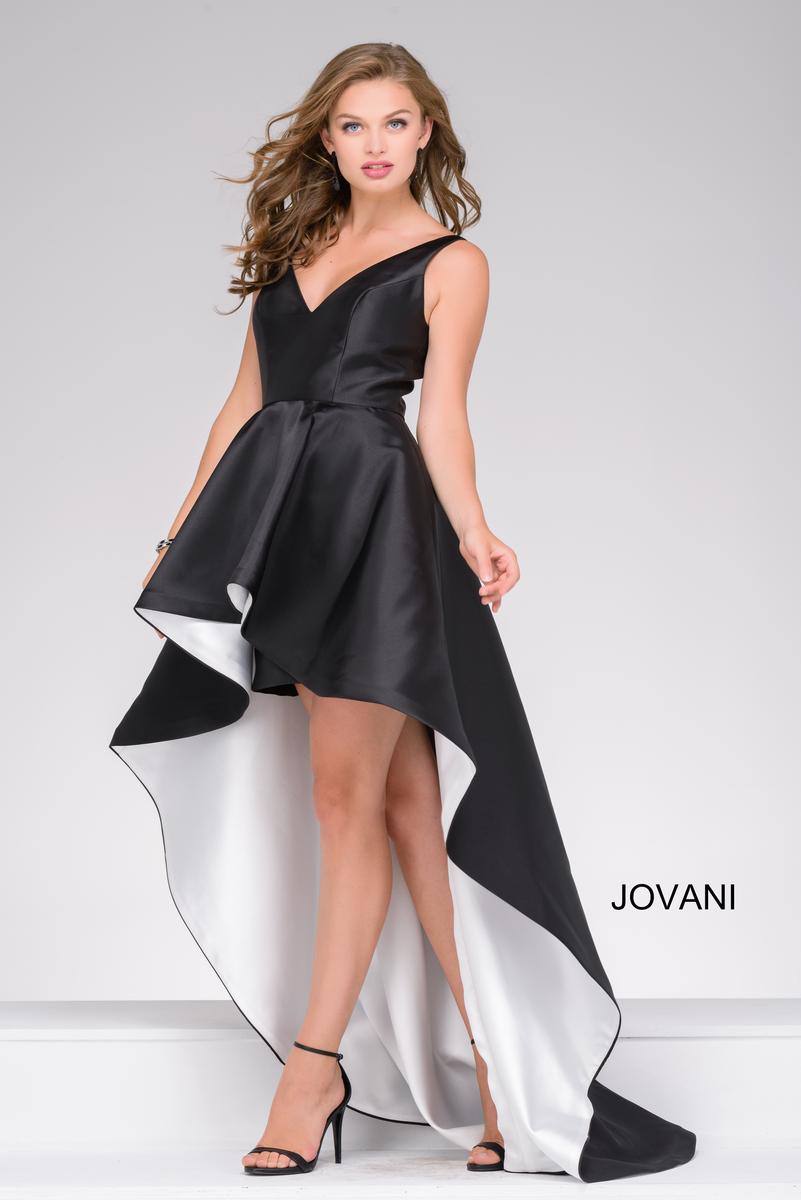 Jovani 43016 High Low Prom Dress French Novelty