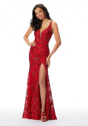 Morilee 46029 Glittering Sequin Prom Dress