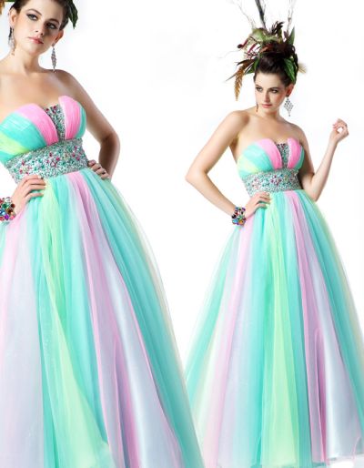 Cute Bridesmaid Dresses on Ballgowns By Macduggal Cute Glitter Tulle Prom Dress 4729h Image