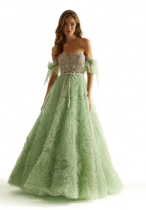 Morilee 49068 Fairytale Floral Ruffled Prom Dress
