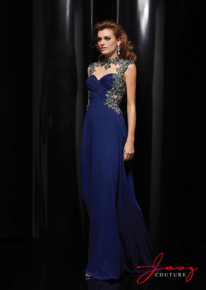 Jasz Couture 5302 High Neck Red Carpet Gown