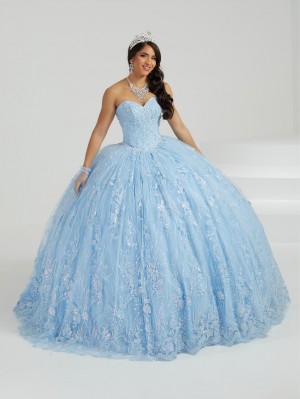 Wu Fiesta 56477 Gorgeous Embroidered Sequin Quince Gown