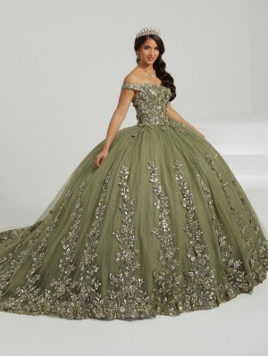 Wu Fiesta 56484 Beautiful Floral Lace Quinceanera Dress
