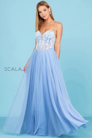 Scala 60293 Romantic Prom Dress