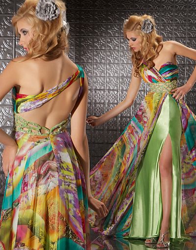 Tye Dye Prom Dresses - Formal Dresses