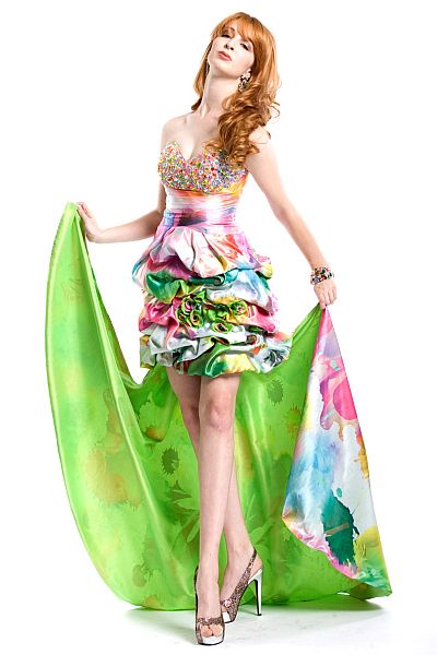 High Fashion Dresses 2012 on High Low Prom Dresses 2012 Party Time 6681 Image