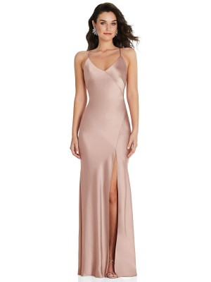 After Six 6854 Chic Convertible Strap Gown