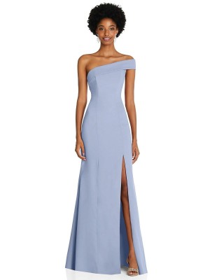 After Six 6858 Cuff One Shoulder Bridesmaid Dress