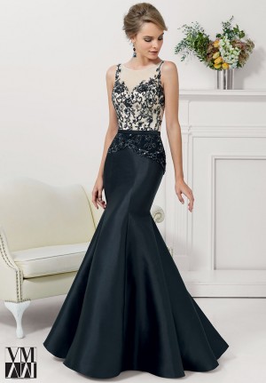 VM Collection 71105 Beaded Evening Dress