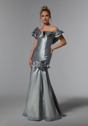 MGNY by Morilee 72928 Trendy Flounced Mermaid Gown