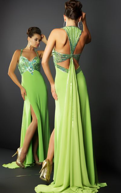 Cassandra Stone by MacDuggal Egyptian Goddess Prom Dress 75918A