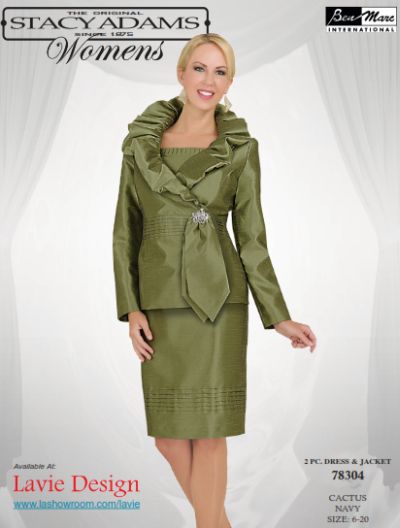 Stacy Adams Womens Jacket Dress 78304: French Novelty