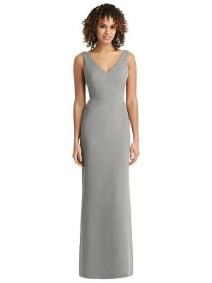 Dessy Social 8194 Bridesmaid Dress with Tails