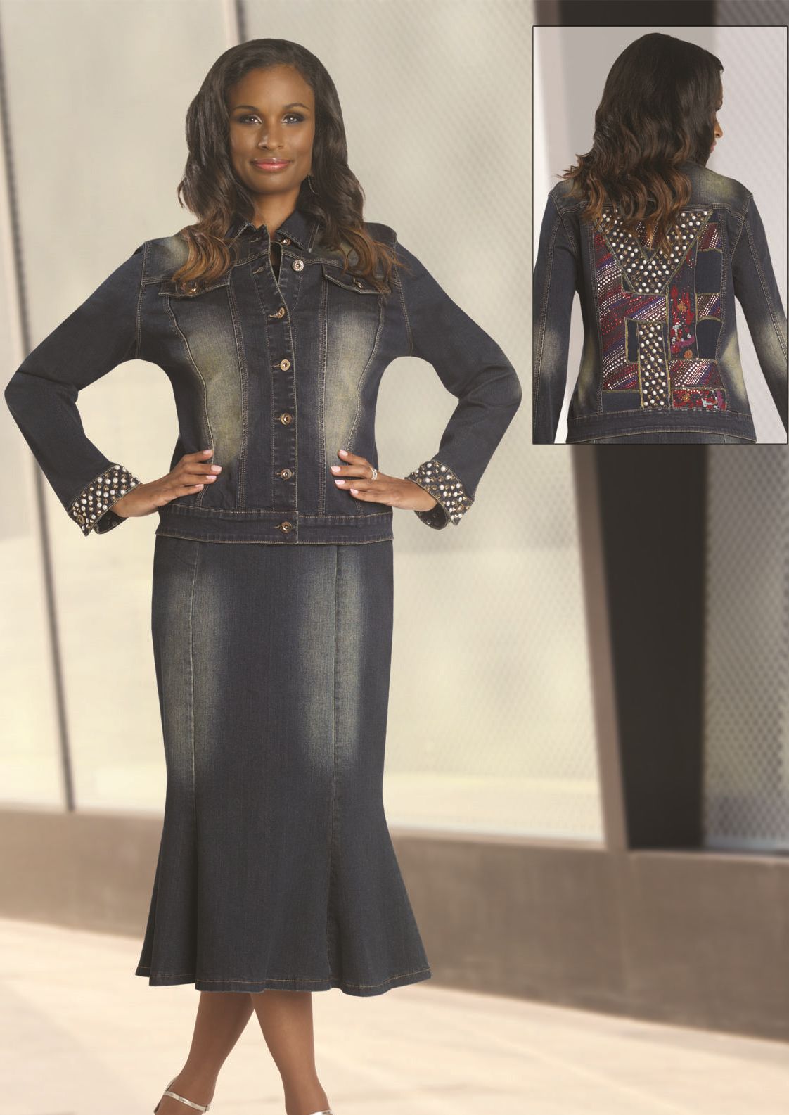 DV Jeans 8399 Womens Designer Denim Suit French Novelty