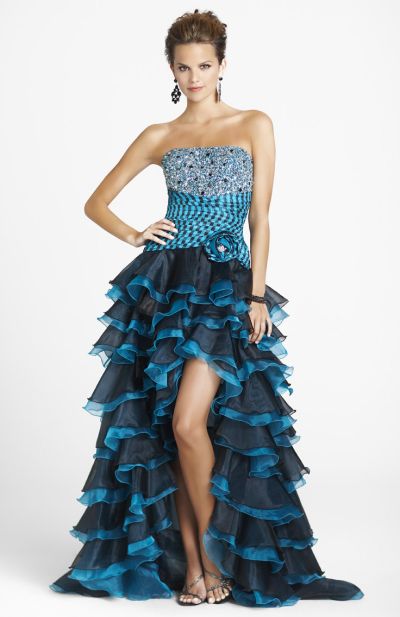 Ruffle Prom Dresses 2011 Blush Prom Beaded Plaid Dress 9267 Ruffle Prom Dresses 2011 Blush Prom Beaded Plaid Dress 9267 image