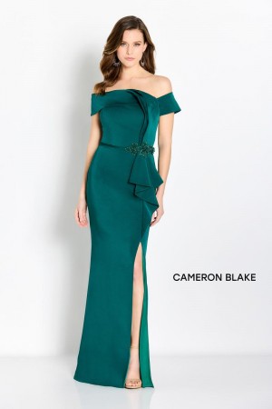 Cameron Blake CB761 Cascading Flounce Mothers Gown