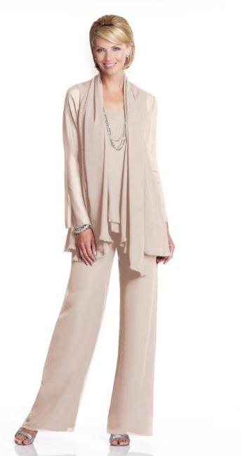 Capri CP11469 Mother of the Bride Pant Suit: French Novelty