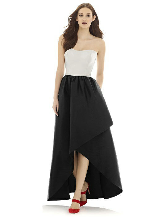 alfred sung high low gown